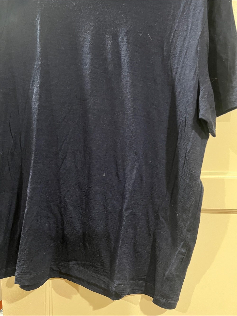 Icebreaker Men's Navy Short-Sleeve Crew Tee